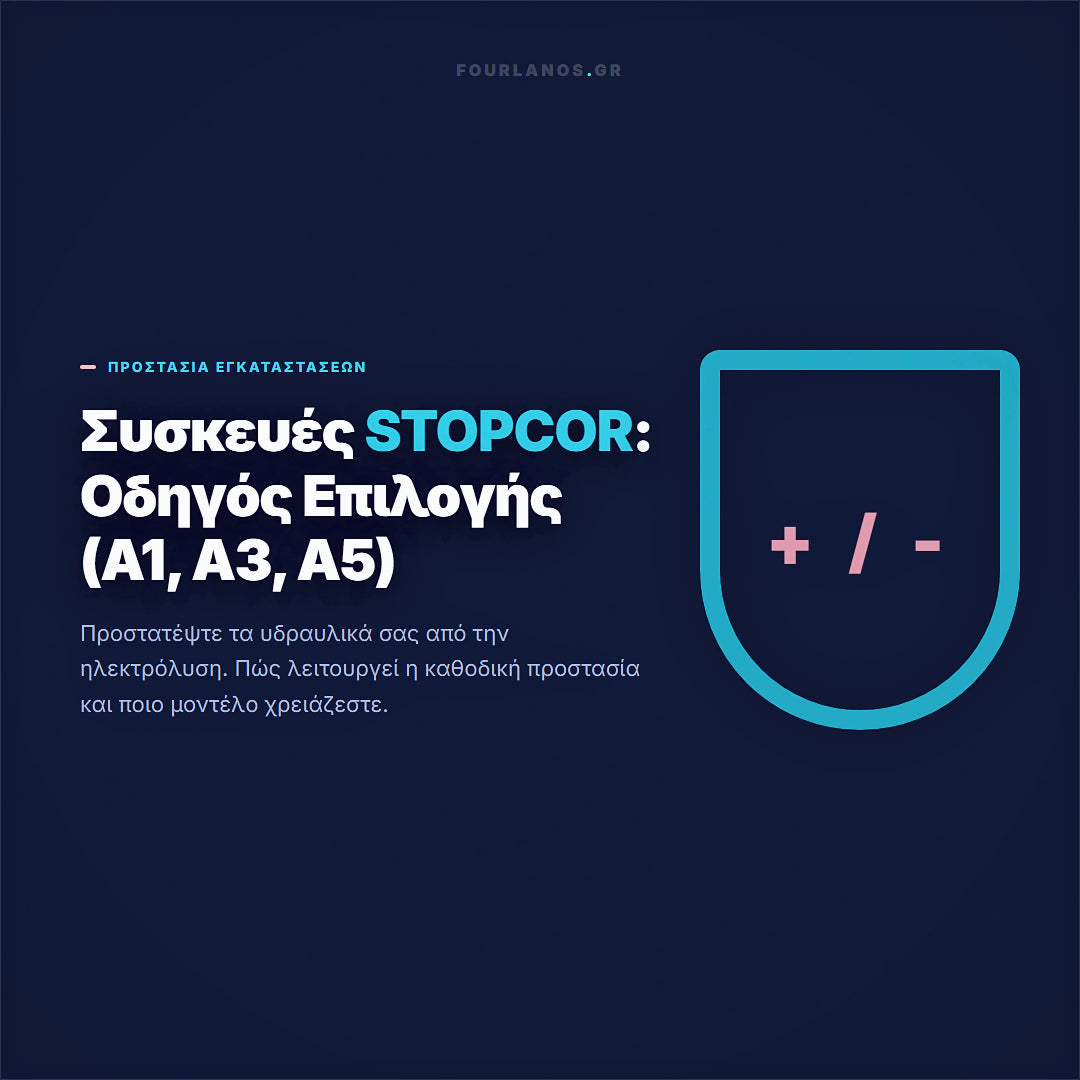 Συσκευές STOPCOR: Οδηγός Επιλογής (A1, A3, A5) & Τιμές