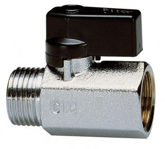 Διακόπτης σφαιρικός1/2" ΜΙΝΙ Cimberio Cim012