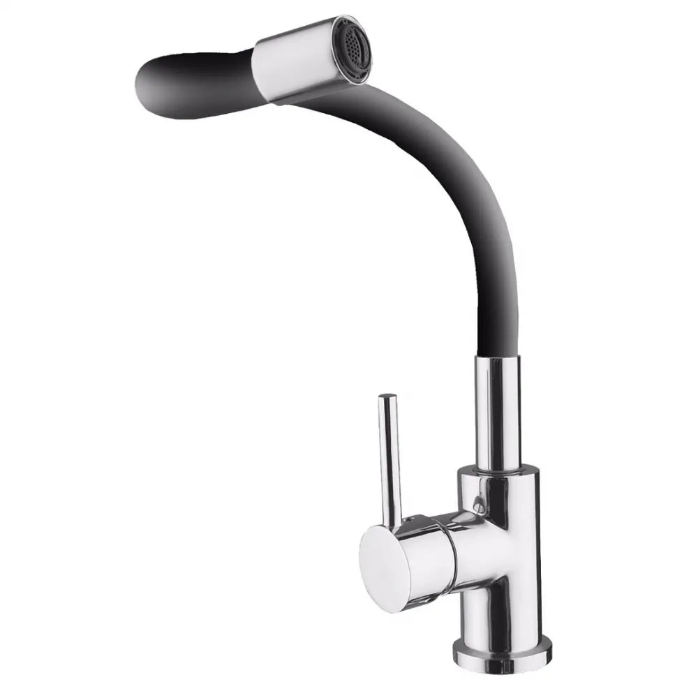 Μπαταρία νεροχύτη πάγκου EcoFlex ρουξούνι μαύρο INTERFLEX