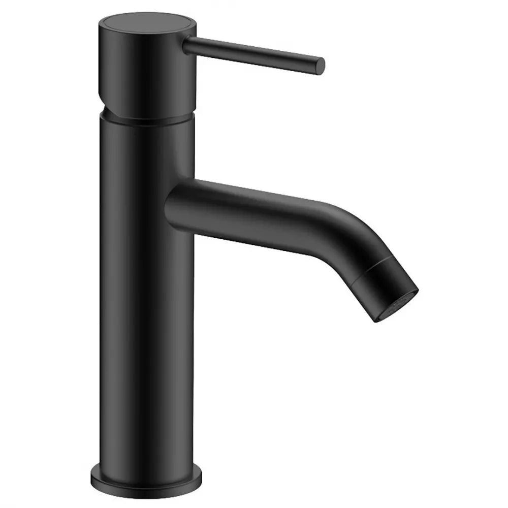 Μπαταρία νιπτήρα αναμεικτική ψηλή 20ΕΚ Μαύρη INTERFLEX ART-DOT