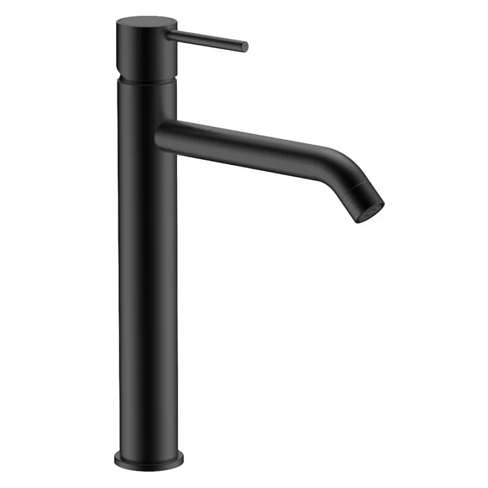 Μπαταρία νιπτήρα αναμεικτική ψηλή 30ΕΚ Μαύρη INTERFLEX ART-DOT