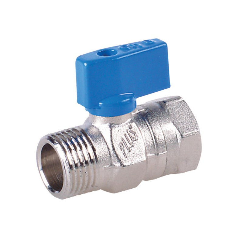 ΔΙΑΚΟΠΤΗΣ ΣΦΑΙΡ. MINI 1/2" ΑΘ ΧΡΜ ΜΠΛΕ ΛΑΒΗ