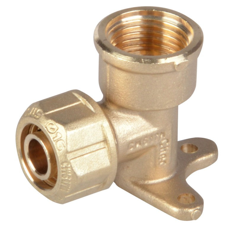 ΓΩΝΙΑ ΜΕ ΣΤΗΡΙΓΜΑ PEX 15x2.5x1/2"