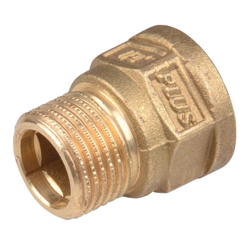 ΜΟΥΦΑ ΕΞΑΓ. 1/2"(Θ)x3/8"(Α) PLUS ΧΡΩΜΕ