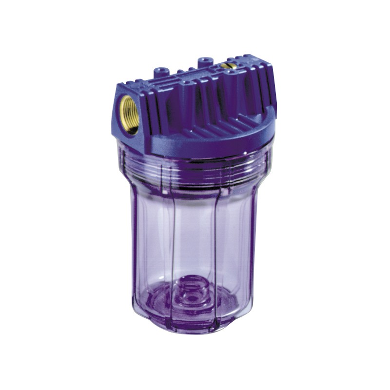 VSP-ΣΥΣΚΕΥΗ ΦΙΛΤΡΟΥ STANDARD 5" 3/4" ΕΣΩΤΕΡΙΚΗΣ ΕΓΚΑΤΑΣΤΑΣΗΣ ΔΙΑΦΑΝΗ