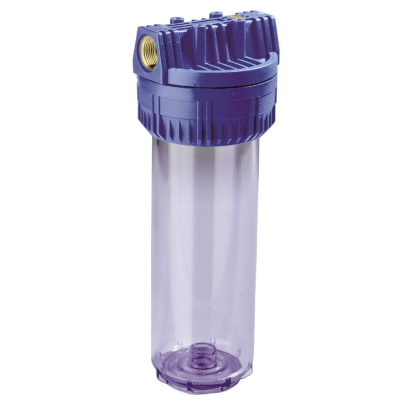 VSP-ΣΥΣΚΕΥΗ ΦΙΛΤΡΟΥ STANDARD 9" 1/2" ΕΣΩΤΕΡΙΚΗΣ ΕΓΚΑΤΑΣΤΑΣΗΣ ΔΙΑΦΑΝΗ