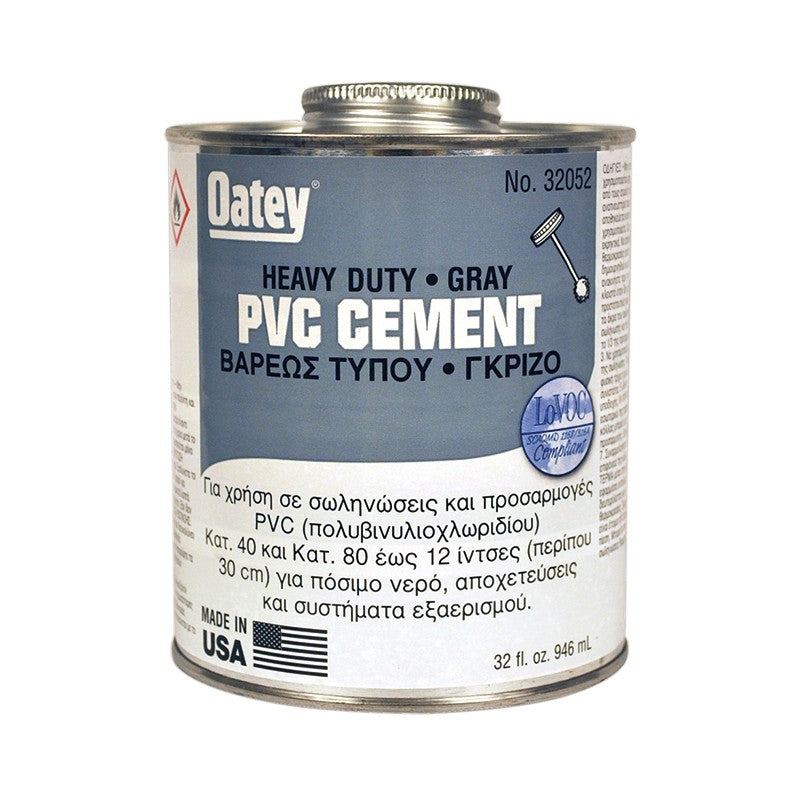 VSP-ΚΟΛΛΑ GRAY PVC 1/2 OATEY