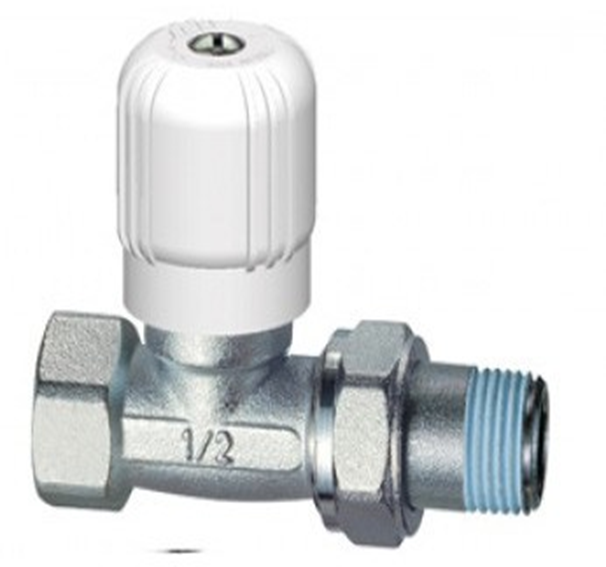 Διακόπτης καλοριφέρ ίσιος FAR Rubinetterie 1407