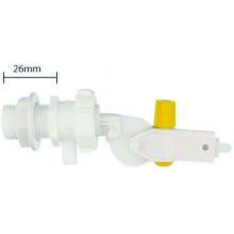 SPK-ΦΛΟΤΕΡ ΠΛΑΣΤΙΚΟ 1/2" ΠΑΤΗΤΟ ΡΥΘΜΙΖΟΜΕΝΟ