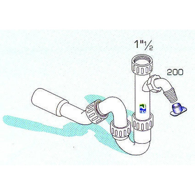 TEA-ΣΙΦΩΝΙ I ΝΕΡΟΧΥΤΗ ΜΕ ΣΥΝΔΕΣΗ ΠΛΥΝΤΗΡΙΟΥ 11/2"x40-50