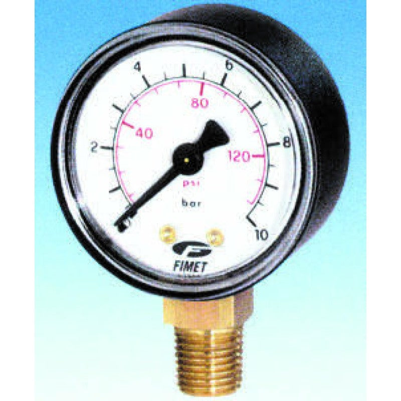 WTS-ΜΑΝΟΜΕΤΡΟ Φ63 6bar ΚΑΘΕΤΟ M1-ABS