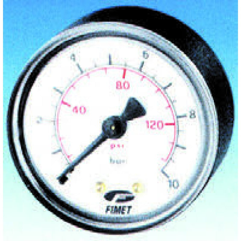 WTS-ΜΑΝΟΜΕΤΡΟ Φ63 6bar ΟΡΙΖΟΝΤΙΟ M3A-ABS