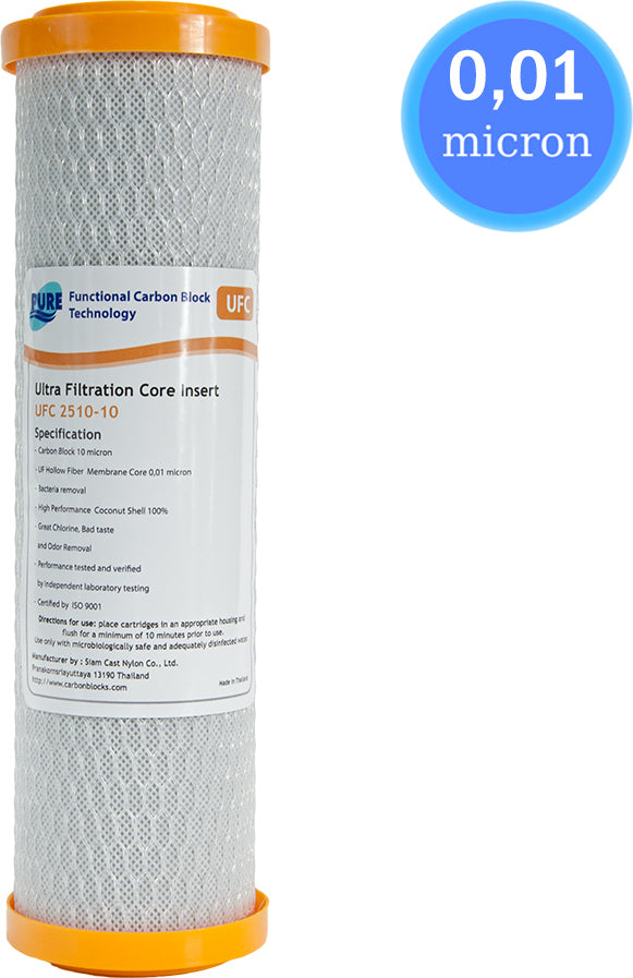 Ανταλλακτικό Φίλτρο ενεργού άνθρακα ULTRA FILTRATION HOLLOW FIBER 0,01μ