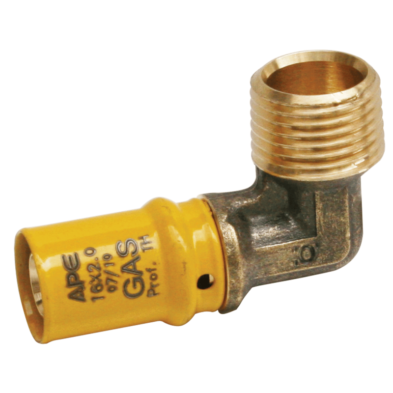 ΓΩΝΙΑ ΑΡΣ. 20x2.0x1/2" GAS (AP653)