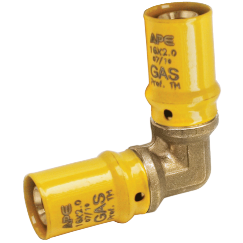 ΓΩΝΙΑ ΣΥΝΔ. 16x2.0x16" (GAS AP651)