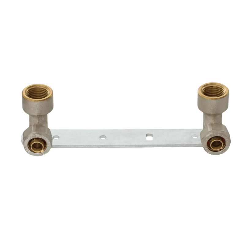 ΒΑΣΗ ΜΕ ΔΥΟ ΓΩΝΙΕΣ 16x2x1/2" ΣΥΣΦ. MONOBLOCK AL-PEX (792F)