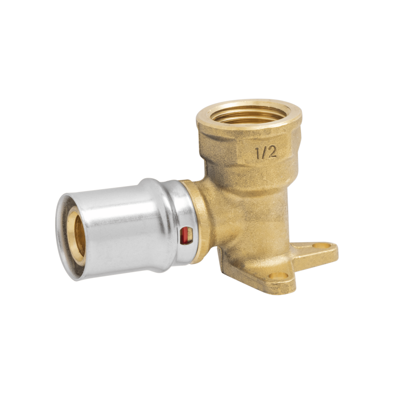 ΓΩΝΙΑ ΜΕ ΣΤΗΡ. ΚΟΝΤΗ 20x1/2" PRESS FITTINGS AL-PEX (AP154L)