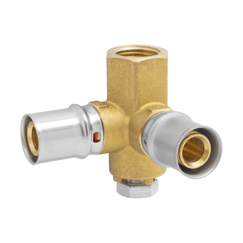 ΓΩΝΙΑ ΤΕΡΜΑΤΙΚΗ ΔΙΠΛΗ 18x1/2" PRESS FITTINGS AL-PEX (AP54B)