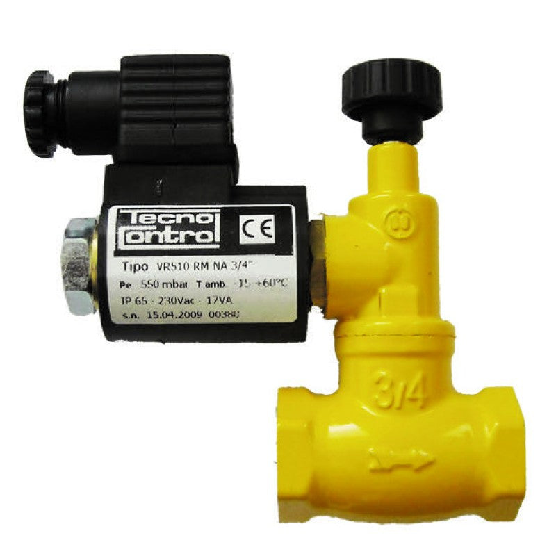 GPR-ΗΛΕΚΤΡΟΜΑΓΝΗΤΙΚΗ ΒΑΛΒ. ΑΕΡΙΟΥ 1/2" 500mbar N.O. (230V)