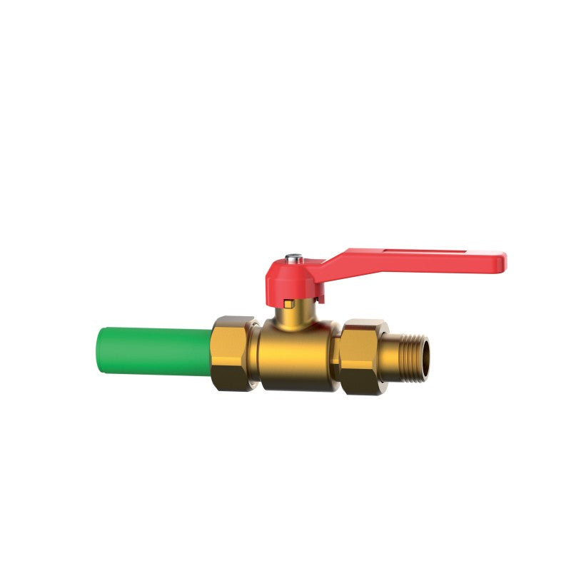 ΔΙΑΚΟΠΤΗΣ ΣΦΑΙΡΙΚΟΣ ΣΥΣΦΙΞΗΣ Φ20x1/2" ΜΕ ΡΑΚΟΡ ΑΡΣ. ΛΕΒΙΕ