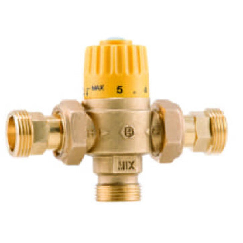 BAR-ΤΡΙΟΔΗ ΒΑΛΒΙΔΑ ΑΝΑΜΙΞΕΩΣ ΖΝΧ ΗΛΙΑΚΩΝ 35-60°C 3/4" (Α)