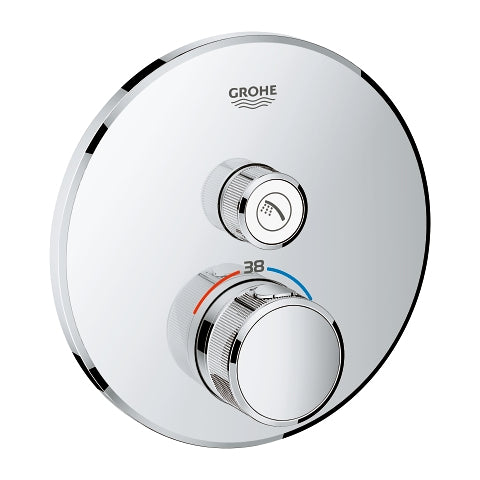 Grohtherm SmartControl Θερμοστάτης για εντοιχιζόμενη εγκατάσταση 1 ροης
