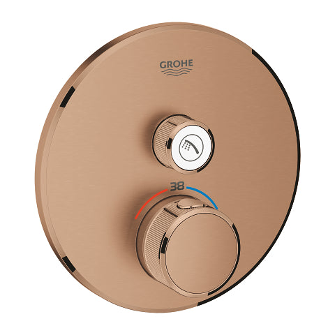 Grohtherm SmartControl Θερμοστάτης για εντοιχιζόμενη εγκατάσταση 1 ροης