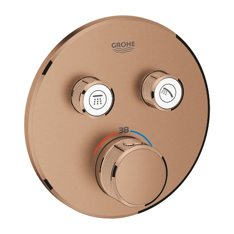 Grohtherm SmartControl Θερμοστάτης για εντοιχιζόμενη εγκατάσταση 2 ροων