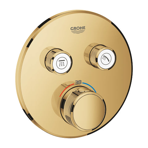 Grohtherm SmartControl Θερμοστάτης για εντοιχιζόμενη εγκατάσταση 2 ροων