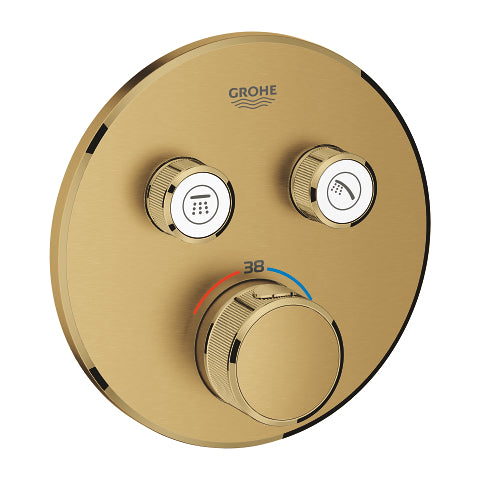 Grohtherm SmartControl Θερμοστάτης για εντοιχιζόμενη εγκατάσταση 2 ροων