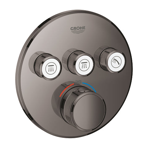 Grohtherm SmartControl Θερμοστάτης για εντοιχιζόμενη εγκατάσταση 3 ροών