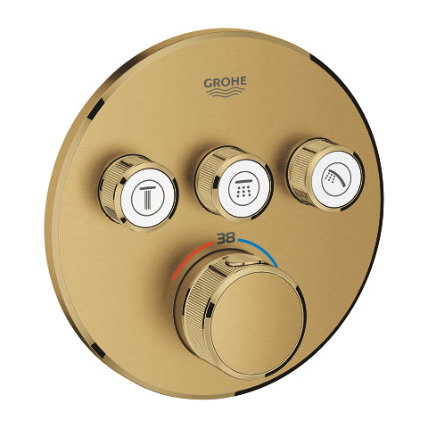 Grohtherm SmartControl Θερμοστάτης για εντοιχιζόμενη εγκατάσταση 3 ροών