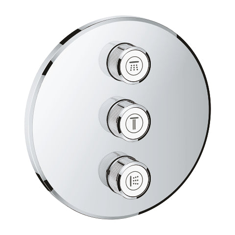 Grohtherm SmartControl Τριπλή επένδυση για ηχωμόνοση
