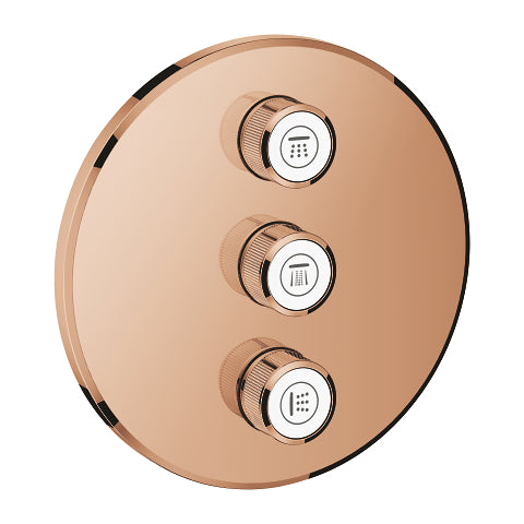 Grohtherm SmartControl Τριπλή επένδυση για ηχωμόνοση