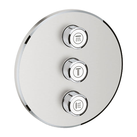 Grohtherm SmartControl Τριπλή επένδυση για ηχωμόνοση