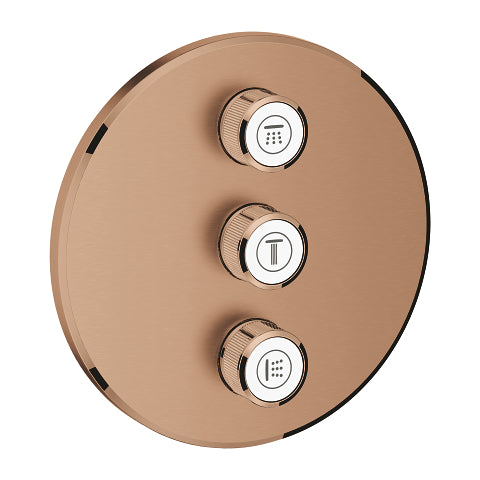 Grohtherm SmartControl Τριπλή επένδυση για ηχωμόνοση