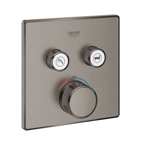 Grohtherm SmartControl Θερμοστάτης για εντοιχιζόμενη εγκατάσταση 2 ροων