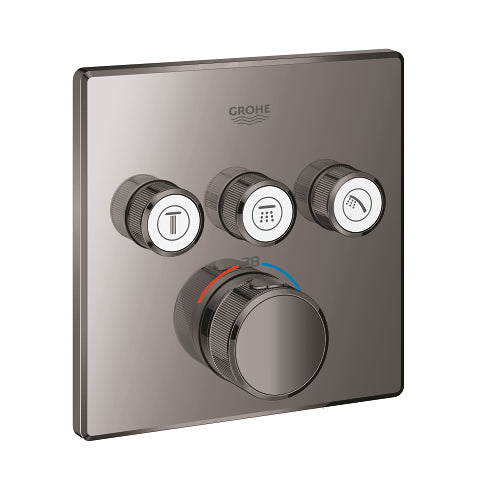 Grohtherm SmartControl Θερμοστάτης για εντοιχιζόμενη εγκατάσταση 3 ροών
