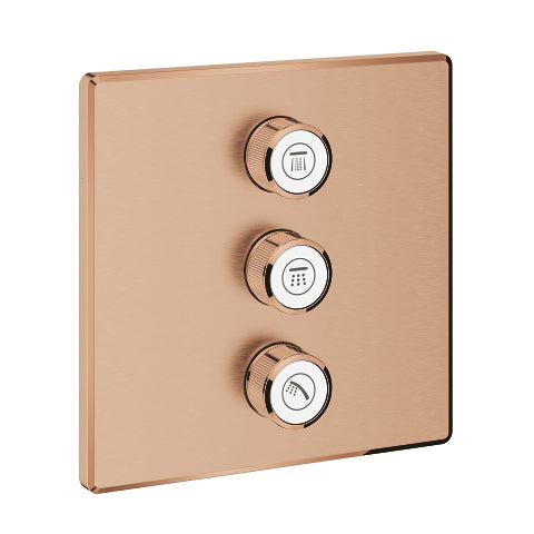Grohtherm SmartControl Τριπλή επένδυση για ηχωμόνοση