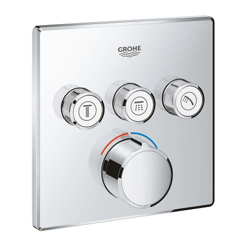 SmartControl Εντοιχιζόμενη μπαταρία με 3 διακόπτες