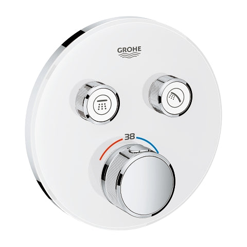 Grohtherm SmartControl Θερμοστάτης για εντοιχιζόμενη εγκατάσταση 2 ροων
