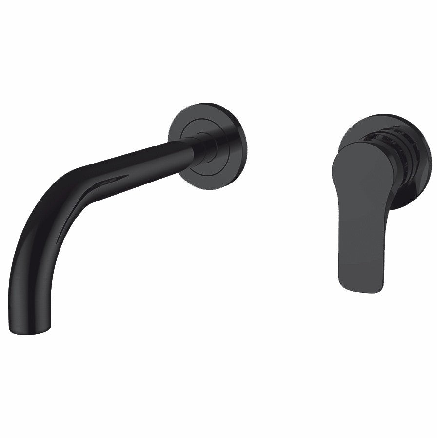 Ottone Meloda Vera Μπαταρία Νιπτήρος Αναμεικτική Εντοιχισμού 2 Οπών Μαύρη Ματ 2V319-BB