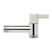 CRT-ΚΑΝΟΥΛΑ ΣΦΑΙΡ. 1/2"x3/4" ECO ΛΕΥΚΗ L150WHT