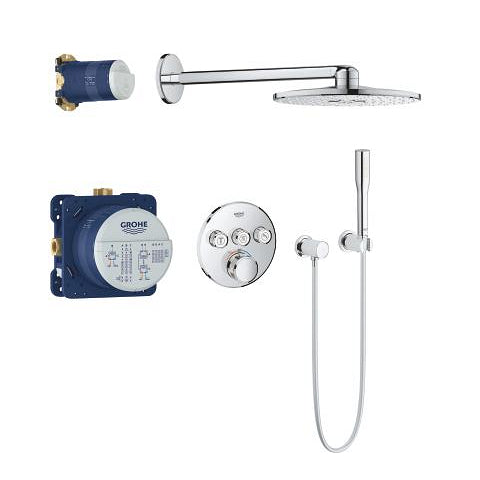 Grohtherm SmartControl Perfect shower set with Rainshower SmartActive 310