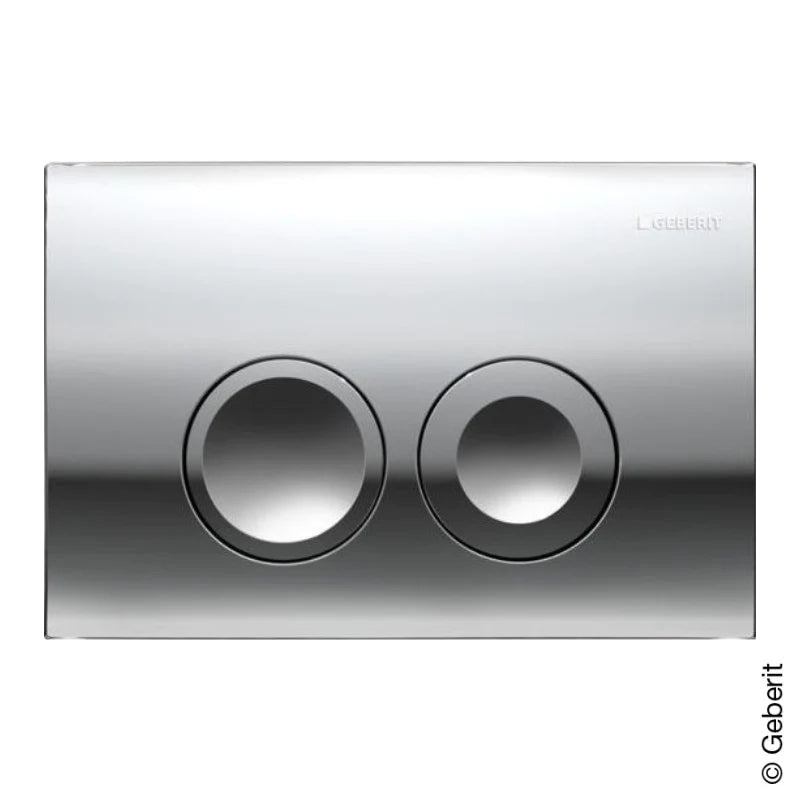 Πλακέτα ενεργοποίησης GEBERIT DELTA 50 χρωμέ γυαλιστερή 115.125.21.1