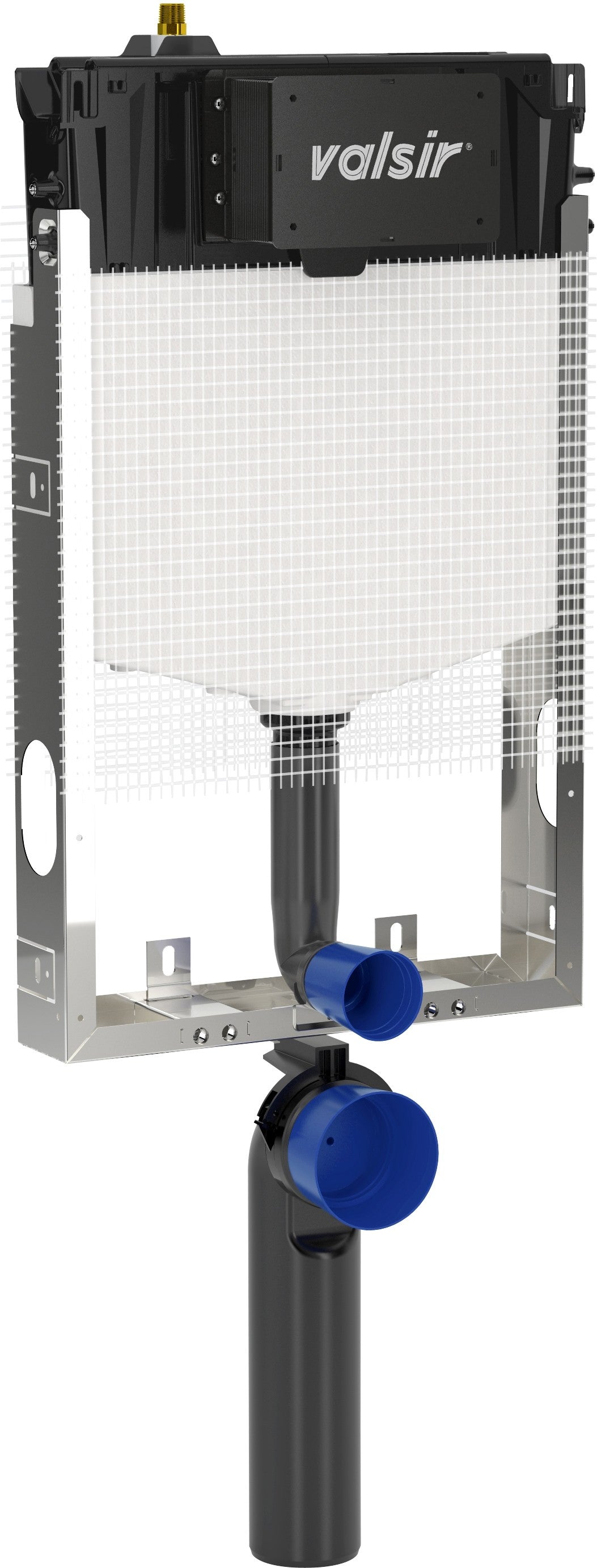 Καζανάκι εντοιχισμού για μονό τούβλο Tropea S fixsystem Valsir 858102