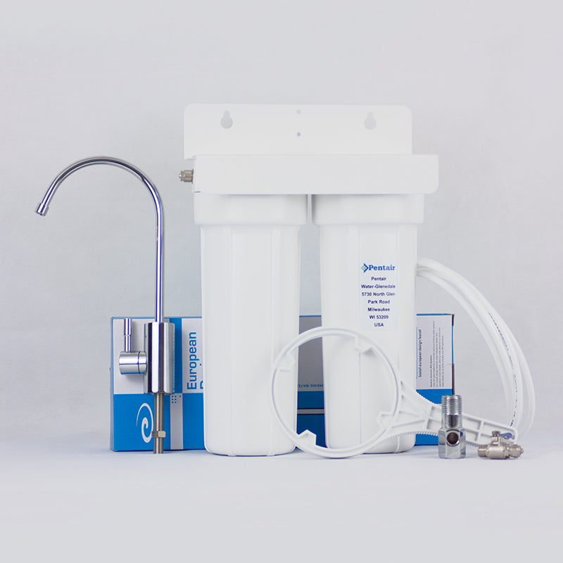 Pentek Διπλή Συσκευή Κάτω Πάγκου Με Ανεξάρτητο Βρυσάκι