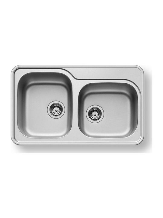 Νεροχύτης Pyramis Space Mini 80X48 Inox