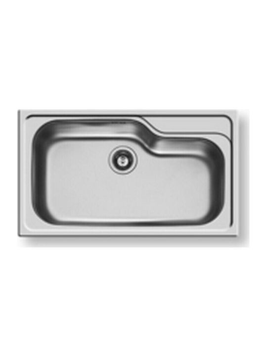 Νεροχύτης Inox Pyramis Titan 86 X 50 Εκ