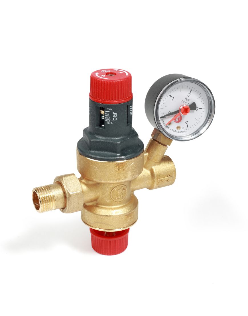 Αυτόματος Πλήρωσης με Μανόμετρο Giacomini 1/2″